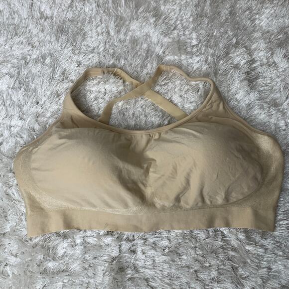 Truekind Daily Comfort Wireless Shaper Bra 2XL Beige Nude - Picture 1 of 4